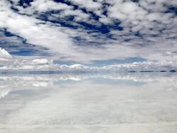 Hd video of Salar de Uyuni in february, Bolivia Stock Footage