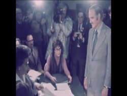 SYND 8-11-72 GEORGE MCGOVERN VOTES Instructional Video