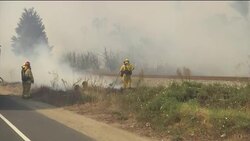 Largest wildfire eyes communities northwest of Los Angeles Instructional Video