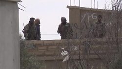 CLEAN : US backed fighters capture north Syria village from IS group News Clip