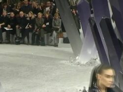 Chanel: mineral colours and feathers for the next Stock Footage