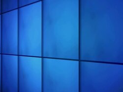 Tile Grid Wall Background Blue Stock Footage