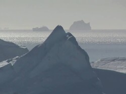 Greenland Iceberg Shots News Clip