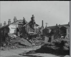 HOMES CRASH INTO CRATER News Clip