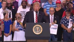 Trump lashes out at media over Charlottesville News Clip