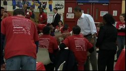 President marks Martin Luther King Jr day with painting project News Clip