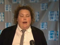 INTERVIEW: Fortune Feimster on supporting the cause at L.A. Gay & Lesbian Center's An Evening With Women Stock Footage