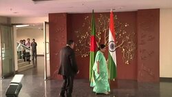 Visiting Bangladesh FM meets Indian counterpart Instructional Video