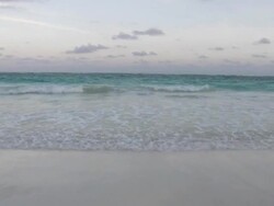 Ocean waves at dusk - HD 24p Stock Footage