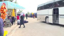 CLEAN : UN ceases migrant transfers to sealed Lesbos camp News Clip