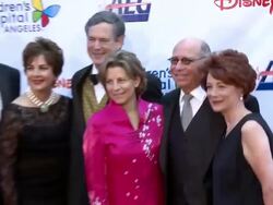 Ted Samuels, Cathy Weiss at Children's Hospital Los Angeles Gala: Noche de Ninos Stock Footage