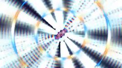 electric light tunnel Stock Footage