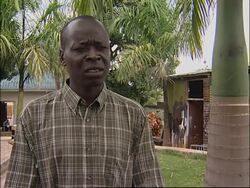 WRAP Obama's uncle, voxpops, mock voting, Kogelo prayers ADDS step grandmother News Clip