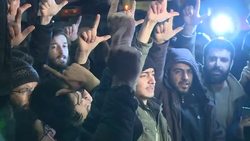 CLEAN : Protest in Turkey against paper publishing Charlie Hebdo cartoon News Clip