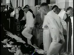 US Navy recruits uniforms Instructional Video