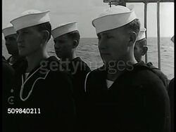 US Navy sailors at sea Instructional Video