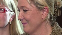 CLEAN : Marine Le Pen says rift with father is painful but necessary News Clip