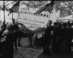CHINESE DEMONSTRATION - MUTE News Clip