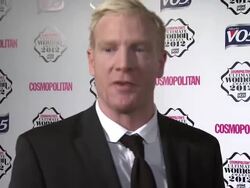 INTERVIEW: Sarah Storey on it being an honour, meeting Alex Jones, training at Cosmo Woman of the Year Awards 2012 at Victoria & Albert Museum on October 30, 2012 in London, England.  Stock Footage