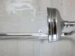 Vertical Shower Stock Footage