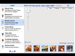 At a press conference in San Francisco, Google Maps launched "Favorite Places" featuring My Maps created by local experts and trendsetters to showcase their favorite businesses and spots in cities around the world News Clip