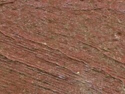 CU Details of sandstone  / Freudenburg, Rhineland Palatinate, Germany Stock Footage