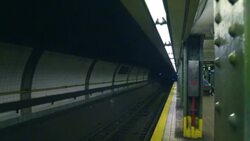 Empty Subway Stock Footage