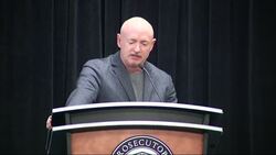 Prosecutors Against Gun Violence held its first gun violence prevention summit in Atlanta where Mark Kelly, co-founder of Americans for Responsible Solutions, addressed the group's members. (Oct. 21) News Clip