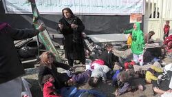 CLEAN: Photo compilation from December 6 Kabul suicide blast News Clip