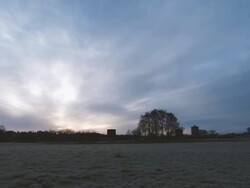 winter morning Stock Footage