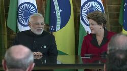 CLEAN : Brazil says new bank not threat to IMF relationship News Clip