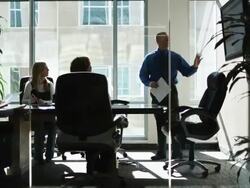 business meeting Stock Footage