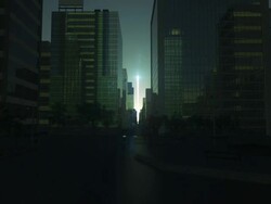 rings in city Stock Footage