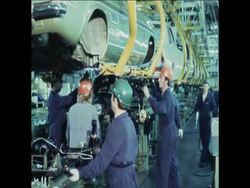 LIB 11/12/71 THE FORD FACTORY CLOSES DUE TO A METAL WORKERS STRIKE News Clip