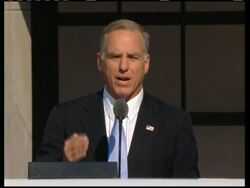 National anthem, Howard Dean, ML King tribute, son News Clip