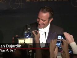 CHYRON: 69th Golden Globe Nominees - Best Performance by an Actor in a Motion Picture - Comedy Or Musical Stock Footage