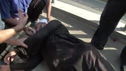 Army uses tear gas to disperse pro-Morsi protesters, APCs moves from palace News Clip