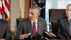 President comments as he pushes for new legislation on cybersecurity News Clip