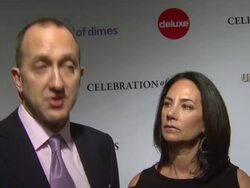 INTERVIEW: Jimmy and Joi Horowitz on the best thing about being parents Stock Footage