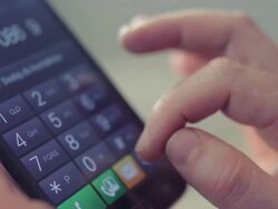 Using  Phone Stock Footage