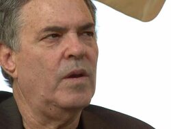 Amos Gitai at Lullaby To My Father & Carmel Interview: 69th Venice Film Festival on 9/2/12 in Venice, Italy. Stock Footage