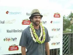Taylor Steele at the Taylor Steele Interview at Wailea HI. (Footage by WireImage Video/GettyImages) Stock Footage