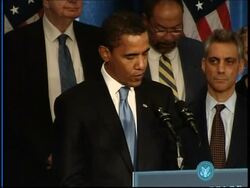 Excerpts of news conference by president-elect News Clip