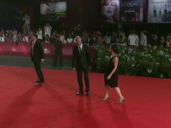 Johannes Zeiler, Anton Adasinskiy at the Faust premiere: Venice Film Festival 2011 at Venice . (Footage by WireImage Video/Getty Images Entertainment Video) Stock Footage
