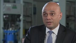 Sajid Javid interview on GDP figures and Brexit News Clip