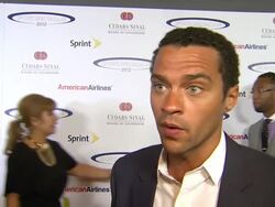 INTERVIEW: Jesse Williams on why he wanted to attend the Sports Spectacular at 27th Anniversary Sports Spectacula Stock Footage