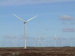 Wind Farm Stock Footage