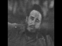 CAN156 CUBAN LEADER FIDEL CASTRO GIVES TELEVISED SPEECH News Clip