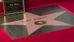 CLEAN : American actress Amy Adams gets a Hollywood star News Clip