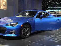2013 Subaru BRZ Limited montage Stock Footage